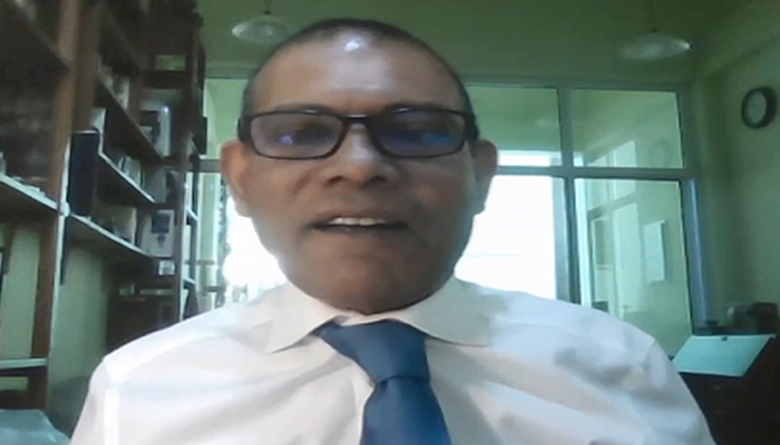 ඉන්දියාව නිසා ණය බරින් නිදහස් නිදහස් වූ බව මාලදිවයිනේ හිටපු ජනපති කියයි