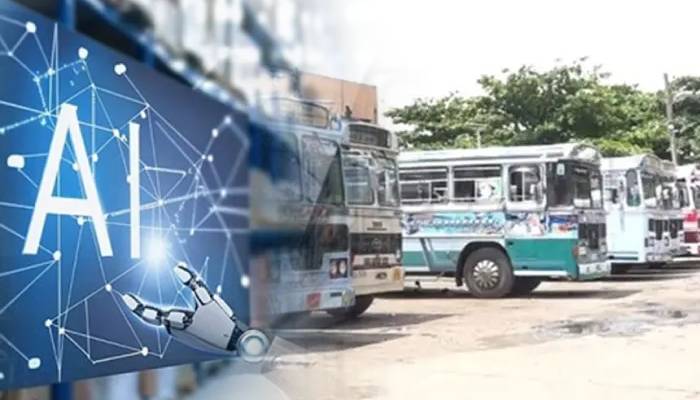 නින්ද යන රියදුරන් ඇහැරවන්න බස්වලට AI