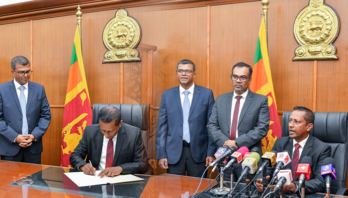 නව නියෝජ්‍ය ඇමතිවරු වැඩ අරඹයි