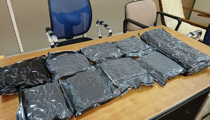 ” කුෂ්” මත්ද්‍රව්‍ය තොගයක් කටුනායක දී අත්අඩංගුවට